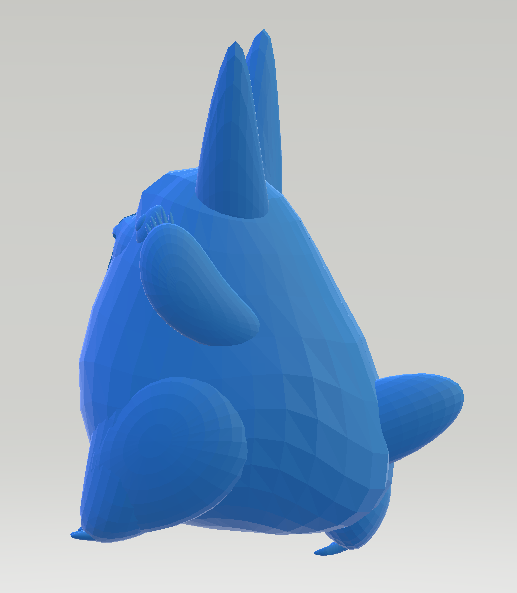 Little Blue Totoro Right